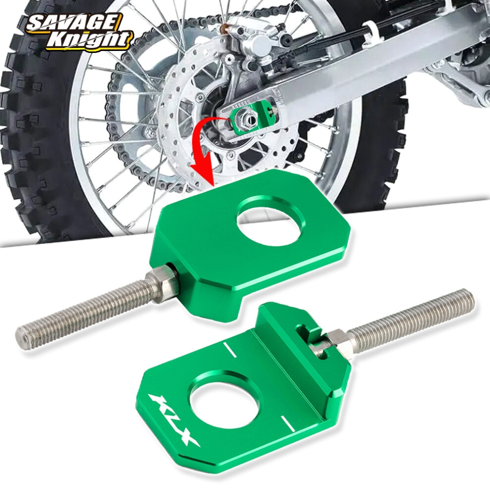 Chain Adjuster Swingarm Slider For Kawasaki Klx 250S 250Sf 300 300Sm 2021 Klx250 Kxl300r 2022 Motorcycle Accessories Adjuster 6935158911394