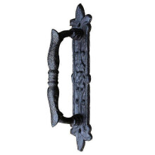 European Retro Cast Iron Craft Door Handles for Garden/courtyard Door Handle Decoration for Home Do