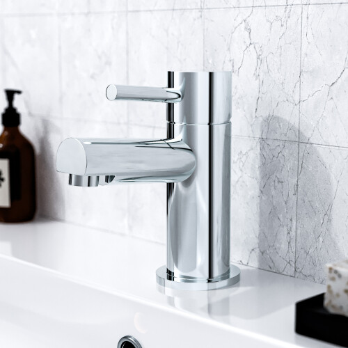 NES Home Murphy Mono Basin Mixer Tap & Waste Chrome 2