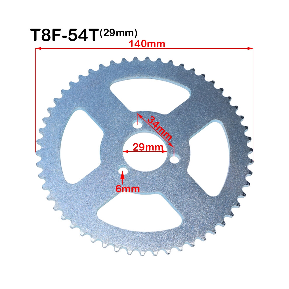 T8f 54T 64T 29Mm Inner Diameter 54 64 Teeth Rear Sprocket Plate For 47Cc 49Cc Moped Mini Moto Quad Atv 6935158912063