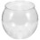 Plastic Fish Bowls Clear Transparent Multifunctional Office Use Betta Fish 1Pack 2