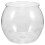 Plastic Fish Bowls Clear Transparent Multifunctional Office Use Betta Fish 1Pack 3