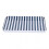 Fruit Tray Blue White Stripe Melamine Safe Environmentally Friendly Colourfast Dessert Platter for Restaurant 2