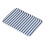 Fruit Tray Blue White Stripe Melamine Safe Environmentally Friendly Colourfast Dessert Platter for Restaurant 3