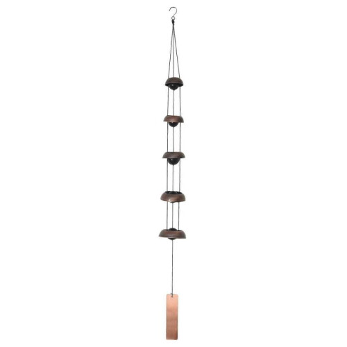 Bell Wind Chimes Temple Wind Bell with 5 Bells,Feng Shui Wind Chime