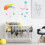 Ceiling Mobile Hanging Cloud Decorations Rainbow Mobile Cloud Ceiling Decor Durable Portable Felt Floating Cloud Room Decoration Pendant 4