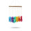 Driftwood Chime Rainbow Large Leaf Chime 2