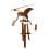 Garden Hanging Decorative Handmade Coconut Dragon Wind Chimes 1