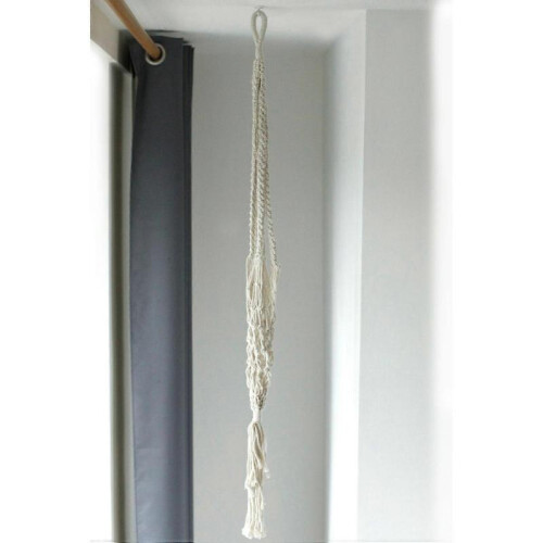 Macrame Pot Holder Large Pot Holder Extra Long Macrame Pot Holder 2