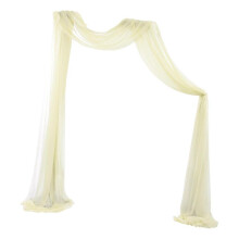 Wedding Arch Draping Party Backdrop Curtain Panels 70x550cm for Stage Decor