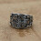 Harley Signet Ring, 925 Sterling Silver Biker Ring. 4