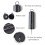 Black Hanging Battery Powered Motor Rotating Motor for Garden Wind Spinner Wind Chimes 3