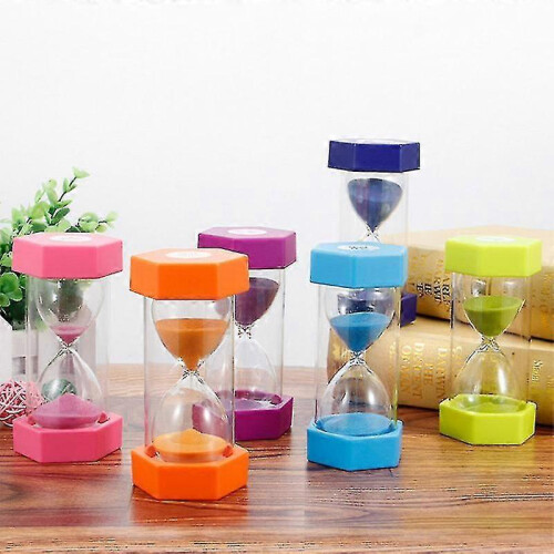 5/10/15/20/30 Min Sandglass Hourglass Sand Clock Timer 1
