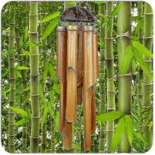 Bamboo wind chimes for garden with great sound decoration