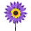(Purple) 36Cm Plastic Sunflower Sunflower Windmill 1