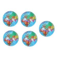6.3X6.3cm Assorted Color World Globes 10pc Desktop Earth Globe Discovery World Globe Educational Toy