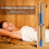 15 Minute Timer Sauna Hourglass Wall Rotating Sand Timer Countdown Clock 15 Minute (Blue) 4