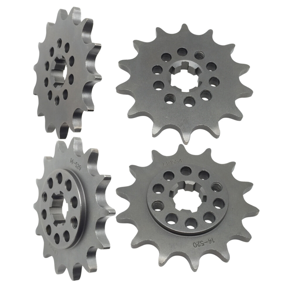 Lopor 520 Chain 13T 14T Motorcycle Atv Cnc Steel Front Sprocket For Yamaha Tt-R230 Tt-R 230 Ttr 2005-2020 Ysf200 Ysf 200 Blaster 6935158919062