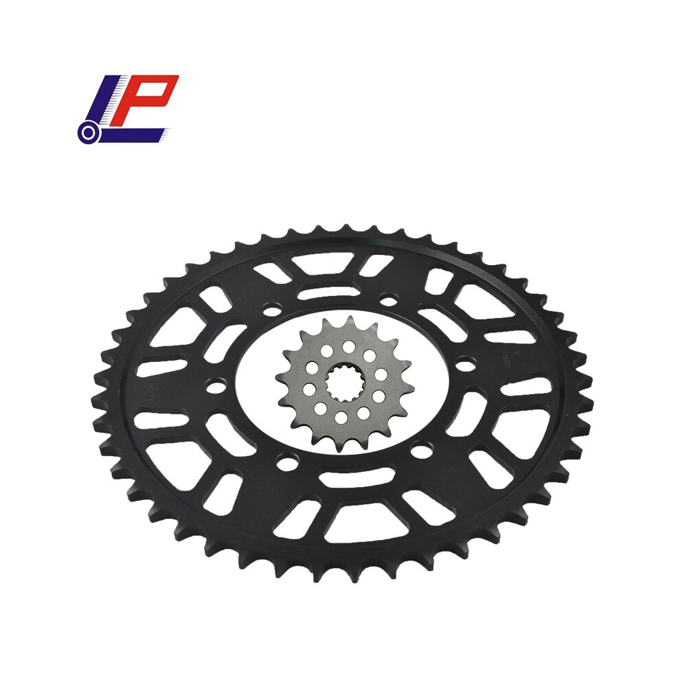 Lopor 525 Cnc 16T/47T Front Rear Sprocket For Motorcycle For 675 Daytona R 11-17 675 Street Triple R 08-16 6935158919321