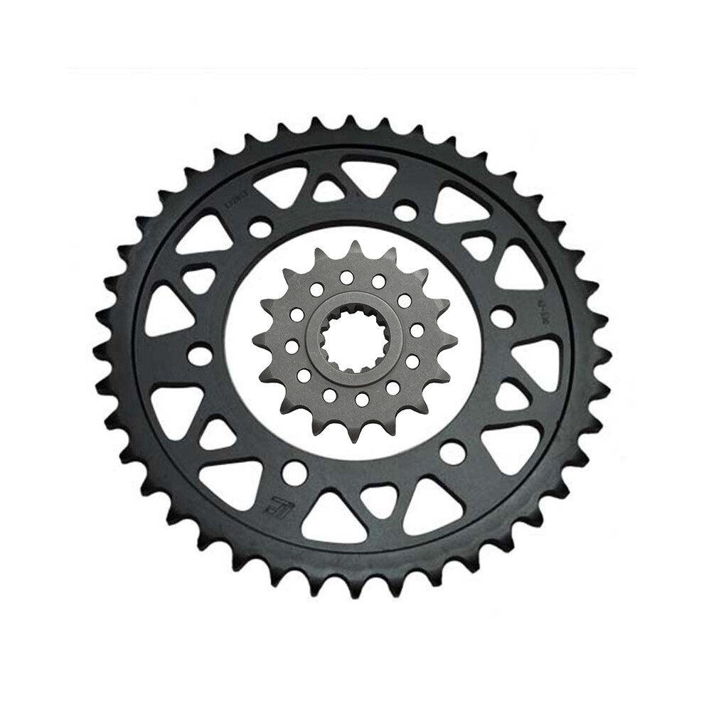 Lopor 530 Cnc 16T 43T Front Rear Motorcycle Sprocket For Yamaha Yzf R1 4Xv 5Pw Yzfr1 Yzf-R1 1998-2003 6935158919475