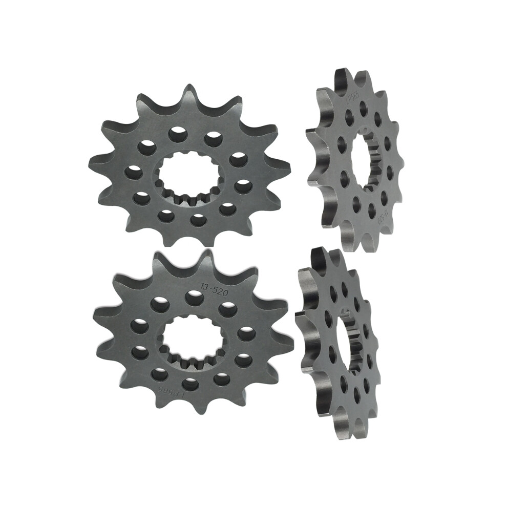 Lopor Motorcycle 520 Cnc Front Chain Sprocket For Kawasaki Kx250 Kx 250 L1 L2 L3 1999-2008 Klx300 Klx 300 Klx300r 300R 2003-2007 6935158913848