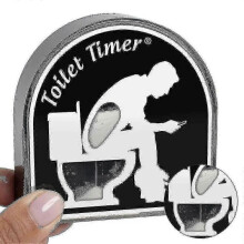 Toilet Hourglass Timer Five Minutes Gift