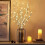 (20LED, Cold White) Led White Birch Branch Light For Festive Home And Wedding Decor String Lights 8