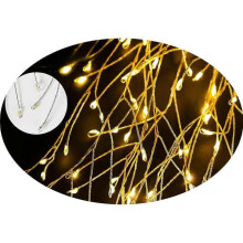 (Warm White) 100 Led Solar Fireworks Lights For Patio & Garden String Lights