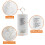 (Colored Light) Hanging Led Firework Fairy String Lights - 8 Modes, Remote Control, Home Party & Wedding Decor 3