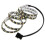 (Green) 1M Waterproof 5050 Led Flexible Strip Light For Pc Computer Case, Dc12v Background Lighting 4