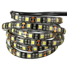 (White) 1M Waterproof 5050 Led Flexible Strip Light For Pc Computer Case, Dc12v Background Lighting