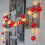 (5m 20 balls AC plug, Red White) Rattan Balls Led String Fairy Light 1