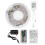 (US Plug) 5M Rgb 5050 Led Strip Light Smd With 44-key Remote Controller - Non-waterproof 2