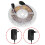 (US Plug) 5M Rgb 5050 Led Strip Light Smd With 44-key Remote Controller - Non-waterproof 5