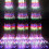 (6Mx3M 640LEDs / EU Plug 220V, Blue) Christmas Led- Waterfall Meteor Shower, Rain String Light 4
