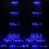 (6Mx3M 640LEDs / EU Plug 220V, Blue) Christmas Led- Waterfall Meteor Shower, Rain String Light 1