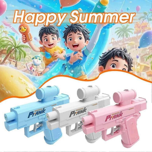 (Blue)Prank Two Way WaterGun, Prank SquirtGun Can Spray from Front and Back 1