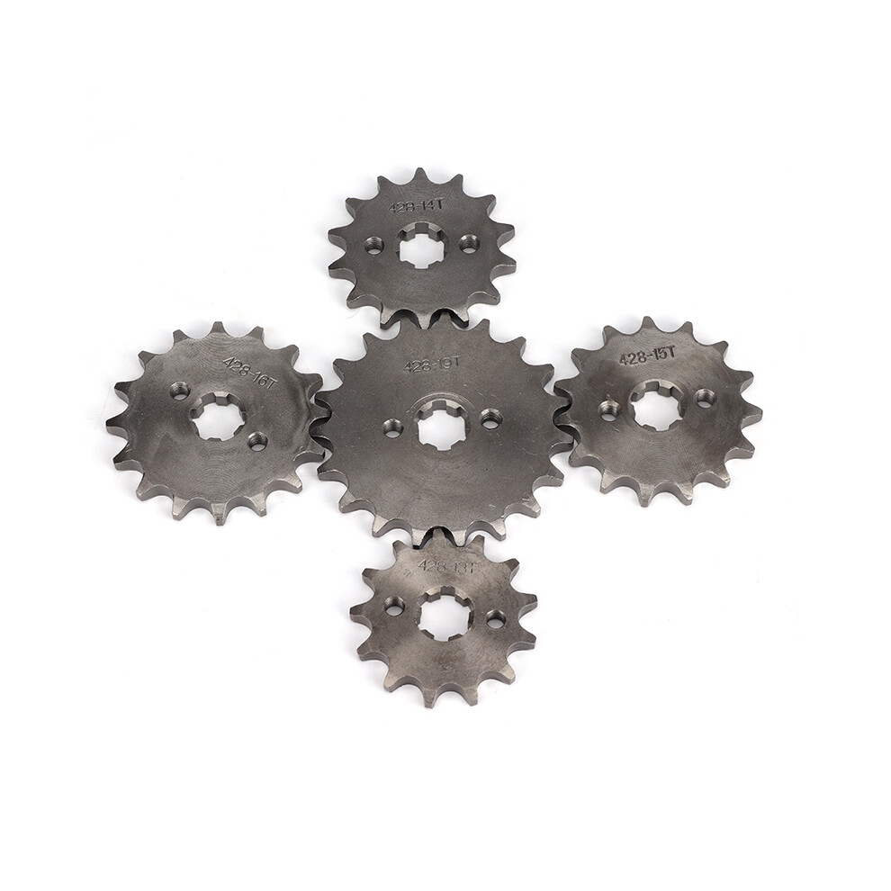 Motorcycle Dirt Pit Bike Atv Monkey Parts Dirfront Gear Motor Sprocket 428 17Mm 10T 11T 12T 13T 14T 15T 16 17T 18T 19T Teeth 6935158920426