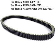 Motorcycle Drive Belt Transfer Belt For Honda NSS300 Forza 300 2013-2017 SH300 2007-2015 Moto Parts Accessories 23100-KTW-901