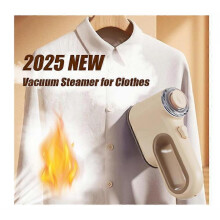 (British regulations)2025 Vacuum Steamer for Clothes, 1000W Portable Handheld Clothes Steamer