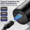 (black)Mini Portable Electric Shaver,New Mini Electric Razor Compact Electric Razor 4