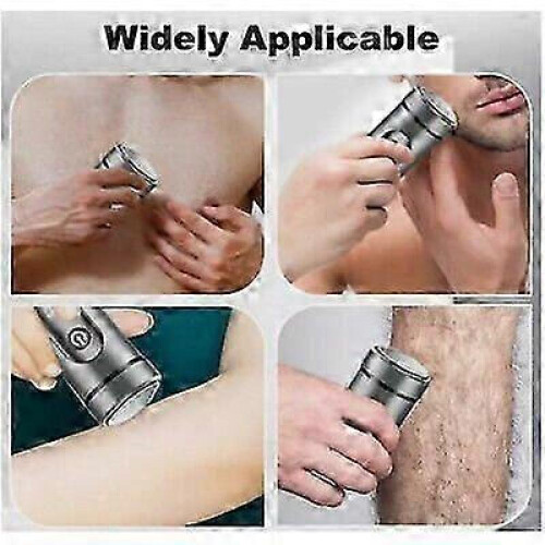 (black)Mini Portable Electric Shaver,New Mini Electric Razor Compact Electric Razor 1
