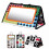 (Black and White Rabbit)Foldable Distorting Mirror ToyStimulates Visual Awareness,Vision Training 1