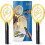 2025 Zap It Bug Zapper Battery Powered (2xAA Included) Bug Zapper Racket, 3,500 Volt, 2 Pack 1