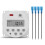 1 Second Interval 12V Digital LCD Timer Switch Weekly Programmable Time Relay Programmer CN101S 1