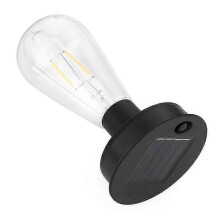 (8cm) Solar LED Tungsten Filament Bulb Lamp 2800K Garden Night Light 7cm/8.5cm Fence Lights For Outdoor Lamp Bulb Decorative