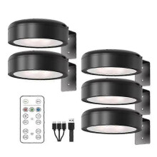 (Black) Chiclify Picture Lights,Topveden Lights for Pictures on Wall,Magnetic