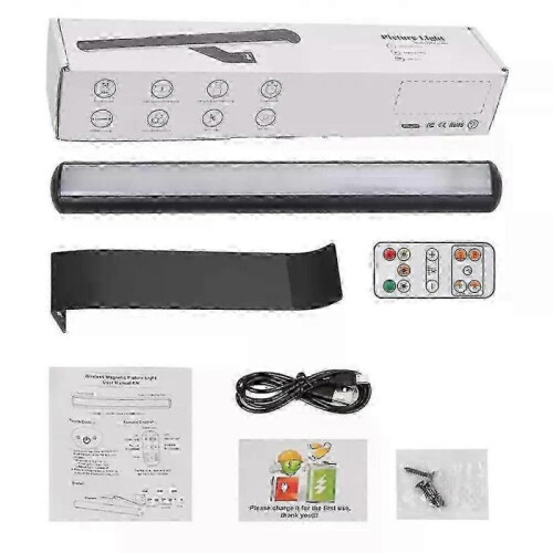 Wireless Picture Lights Dimmable Dartboard Light Rechargeable Art Display LightsSZRH A-S 1
