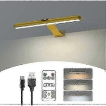 Wireless Picture Light Rechargeable with Remote, 300LM Art Battery Display Lamp , 3 Modes Magnetic Wall Light