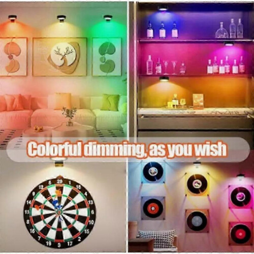 (1pc, White) Topveden Wall-Mounted Picture Lighting with Wireless Rechargeable Features 1